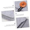 Baluue Essential Oil Storage Organizer Compact Travel Pouch Felt Bag for Bottled Oils view 3