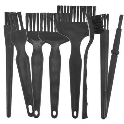 minkissy 8pcs Shaver Brush Electric Clippers Cleaning Tool Replacement Shaver Brush Razor