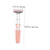 HONMEET Razor Women's Shaver for Legs Underarms Rechargeable Hair Trimmer Made of Abs Simple Operation view 2