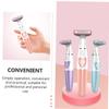 HONMEET Razor Women's Shaver for Legs Underarms Rechargeable Hair Trimmer Made of Abs Simple Operation view 4