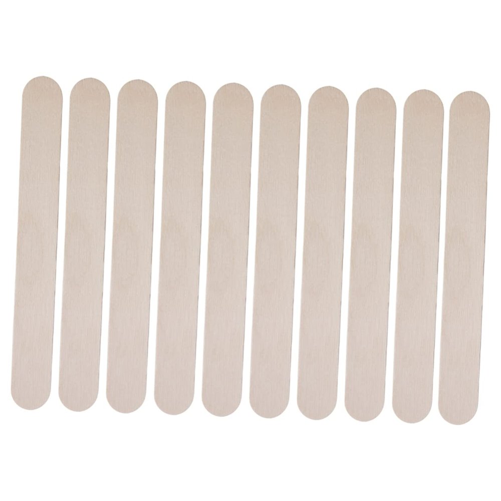 NOLITOY 1pcs Wooden Applicator Sticks for Hair Removal Safe and Waxing Spatula for Salon and Home Use for Eyebrows Waxing