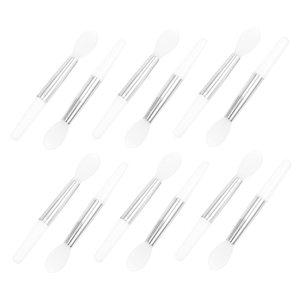 HONMEET 12pcs Silicone Lip Makeup Brush Set Lip Balm Mask Applicators Handle for Precise Application for Birthdays Holidays