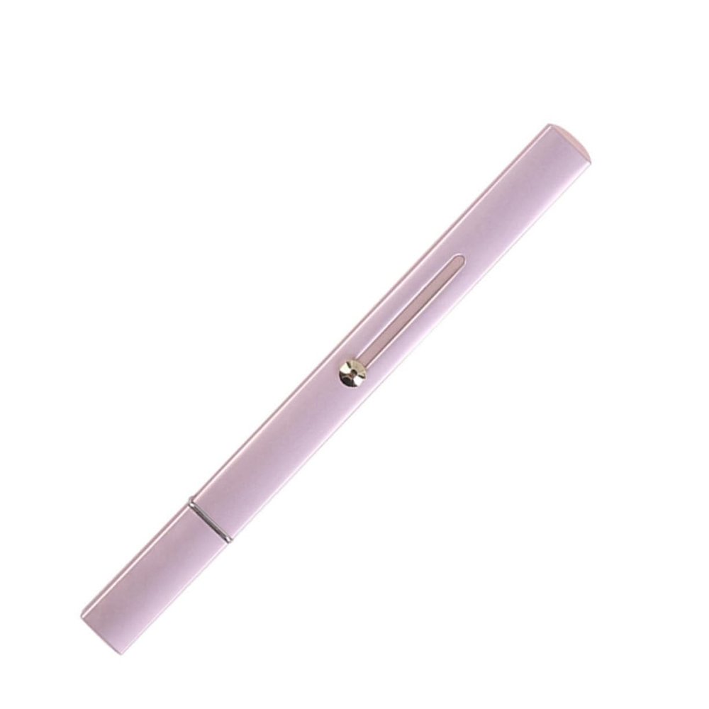 Baluue 1pc Retractable Dual-purpose Lip Brush Cover Portable Mini Makeup Tool for Professional and Travel Use Stylish Design for Lip Gloss and Blending