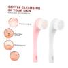 Baluue 5pcs Soft Bristle Face Cleansing Brush Ergonomic Handle for Comfortable Use Deep Clean Makeup Dirt Blackheads Tools for Daily Skincare view 2