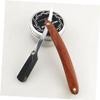 NOLITOY 2pcs Manual Straight for Men Vintage Barber Metal Shaper Easy Use Design for Shaving Beard Sideburns and Hair for Barbers and Home Use view 3