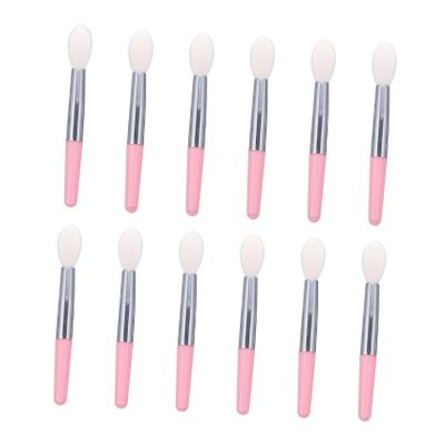 HONMEET 12pcs Portable Lipstick Applicator Set Silicone Lip Brush for Lip Masks and Lipstick Compact and Stylish for Fashion Enthusiasts Opp Bag Included
