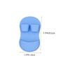 Baluue 3pcs Silicone Facial Exfoliator Brush Face Scrubber Gentle Massage for Deep Clean view 2