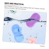 Baluue 3pcs Silicone Facial Exfoliator Brush Face Scrubber Gentle Massage for Deep Clean view 4