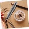 FOMIYES 3pcs Professional Eyebrow Sharpener Aid Makeup Pencil Sharpener for Women Makeup Supplies Spoolie Brow view 3