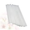 Baluue 100pcs Makeup Brush Mesh Cover Protector Elastic Cosmetic Brush Cover for Travel and Reusable White view 1