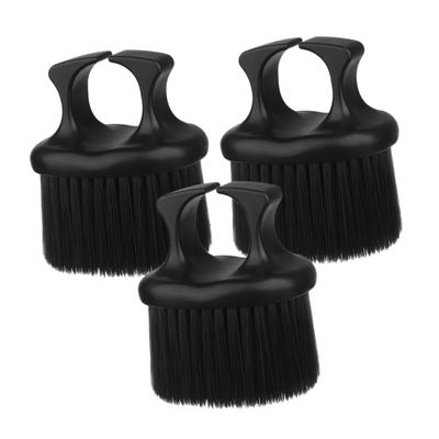 HAPINARY 3pc Natural Bristle Beard Brush Comb Set Barber Beard Brush for Men Comb Fine Hair Teasing for Men