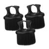 HAPINARY 3pc Natural Bristle Beard Brush Comb Set Barber Beard Brush for Men Comb Fine Hair Teasing for Men view 1