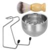 HAPINARY Professional Beard Brush Stand Safety Razor Brush Set Compact Sturdy Dish Rack for Men view 1