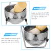 HAPINARY Professional Beard Brush Stand Safety Razor Brush Set Compact Sturdy Dish Rack for Men view 3