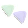HONMEET 2pcs Stainless Steel Eyebrow Trimmers Portable Eyebrow Razors for Home Professional Use Makeup Tools Green Purple Precision Grooming for Brows view 1