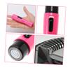 HAPINARY Mini Electric Shaver for Women Facial Hair Remover Pink Painless Hair Removal Epilator for Face Arms Legs and Underarms Safe Design view 2