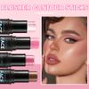 DAMUSI 6PCS Cream Contour Stick Makeup Contour Kit,Shades with Cream Bronzer Stick,Cream Blush Stick,Highlighter Stick for a Flawless Look,Long Lasting and Smooth Contorno Maquillaje - Set A view 2
