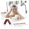 HONMEET Back Lotion Applicator Tool Long Strip for Easy Self-tanning Lotion Application Lightweight and Portable for Shower Spa Use Brown view 2