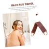 HONMEET Back Lotion Applicator Tool Long Strip for Easy Self-tanning Lotion Application Lightweight and Portable for Shower Spa Use Brown view 3