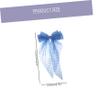 Baluue Fashionable Hair Bows for Women Girls 3pcs Ribbon Bows Long Tail Hair Clip Spring Barrettes for Girls view 2