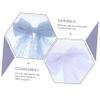 Baluue Fashionable Hair Bows for Women Girls 3pcs Ribbon Bows Long Tail Hair Clip Spring Barrettes for Girls view 3