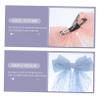 Baluue Fashionable Hair Bows for Women Girls 3pcs Ribbon Bows Long Tail Hair Clip Spring Barrettes for Girls view 4