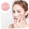 Baluue Round Makeup Sponge 2 Pcs Velour Powder for Foundation Soft Absorbent Powder Sponges for Women view 4