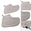 HONMEET 1 Pair Paraffin Foot Booties Covers Paraffin Wax Foot Bag Cover Elastic Gray view 2