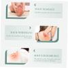 HONMEET 4pcs Face Massage Roller for Fine Lines and Wrinkle Reduction Ergonomic Design for Easy Handling Promotes Circulation and Collagen Production Beauty Tool for Home Skincare view 2