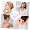 HONMEET 4pcs Face Massage Roller for Fine Lines and Wrinkle Reduction Ergonomic Design for Easy Handling Promotes Circulation and Collagen Production Beauty Tool for Home Skincare view 3