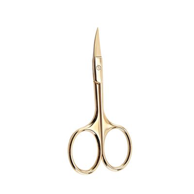 OSOLADY 4pcs Colorful Stainless Steel Trimming Shears for Beard Grooming Precision Beard Scissors for Barbers and Home Use and Easy to Handle Random Colors