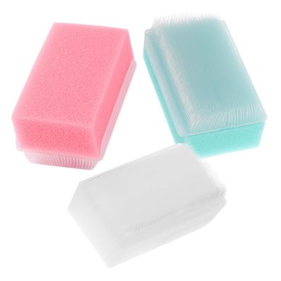 Baluue Scalp Scrub Brush Bath Shampoo Brush Set Soft Bristle Hand Scrubber for Shower Cleaning