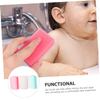 Baluue Scalp Scrub Brush Bath Shampoo Brush Set Soft Bristle Hand Scrubber for Shower Cleaning view 3