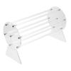 IWOWHERO Claw Clip Holder Hair Accessory Organizer Stand for Easy Display for Personal and Salon Use Acrylic Design for Hair Clips view 1