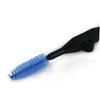 FOMIYES Beauty Brush Set Eyebrow Lash Brush Double-ended Makeup Tool Wooden Handle Thin Angled for Gel Lightweight Random Color view 1