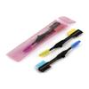 FOMIYES Beauty Brush Set Eyebrow Lash Brush Double-ended Makeup Tool Wooden Handle Thin Angled for Gel Lightweight Random Color view 4