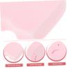 TOVINANNA 3pcs Double-Sided Bath Sponge Gentle Body Exfoliator and Scrubber for Boy Girl and Adults Cute for Relaxing Cleanse and Lathering view 3