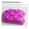 Baluue Silicone Makeup Brush Clean Cushion for Efficient Makeup Tool Care for Home and Travel Use Gentle Silicone for Cleaning view 4