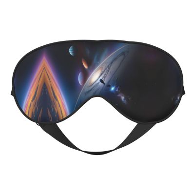 A Fascinating Universe Soft Eye mask, All Over Printed, 96% Polyester 4% Spandex