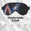 A Fascinating Universe Soft Eye mask, All Over Printed, 96% Polyester 4% Spandex view 3