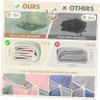 Baluue 2pcs Bath Hair Drying Hat Quick Dry Head Wrap for Women Matching Design view 4