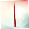 Baluue Retractable Lip Brush with Nylon Fiber Bristles for Precise Application Portable Makeup Tool Red for Daily Use and Wallet Cosmetic Bag view 2