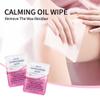 Beauty7 Post Wax Calming Oil Wipes 20 Packs Big Size Post Wax Oil Wipes for Body Leg Arm Post Waxing Cleanser After Wax Remover Removes Residue Reduces Redness Refill Pack view 3