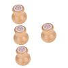 FRCOLOR 4pcs Jade Face Roller and for Facial and Neck Massage Jade Tool for Muscle Relaxation Compact for Home Travel Use view 1