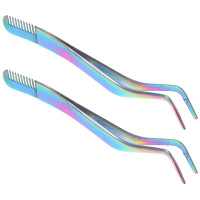 Baluue 2pcs Lash Applicator Tool for Easy Eyelash Extension Convenient Small Design for Professional Makeup Use for Women Beauty Routine