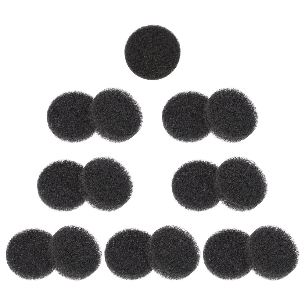 HONMEET 15pcs Makeup Brush Cleaning Sponge Quick Dry Makeup Cleaner Box for Care and Portable Design for Home and Travel Use