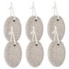 FRCOLOR 6pcs Foot Exfoliator Tools for Dead Skin Removal Durable Pumice Stones Double-Sided Pedicure Scrubbers for Home and Salon Use Easy Grip Design view 1