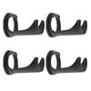 HONMEET 4pcs Shaving Brush Storage Holder Stand for Men Nonslip Base Compact Design for Hair Salon Tools and Personal Use Material Black view 1