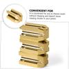 HONMEET 1pc Makeup Pencil Sharpener for Eyeliner Eyebrow Pencils and Lightweight Design Four-Sided Cosmetic Sharpener for Your Makeup Kit view 3