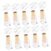 Gogogmee 10pcs Lipstick Tubes Empty Lip Gloss Tubes Refillable Plastic Diy Containers view 1